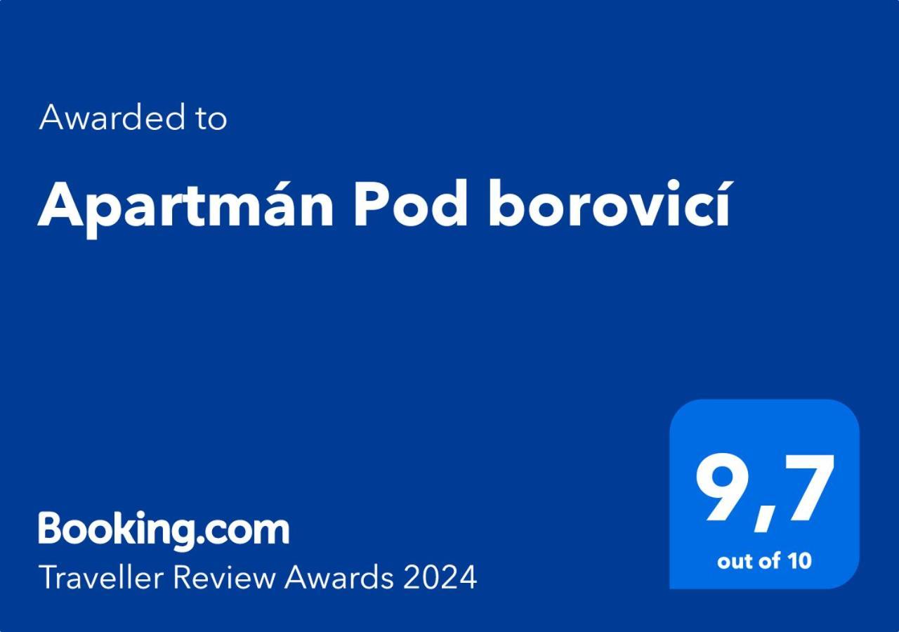 Apartman Pod Borovici Kovalovice Exteriör bild