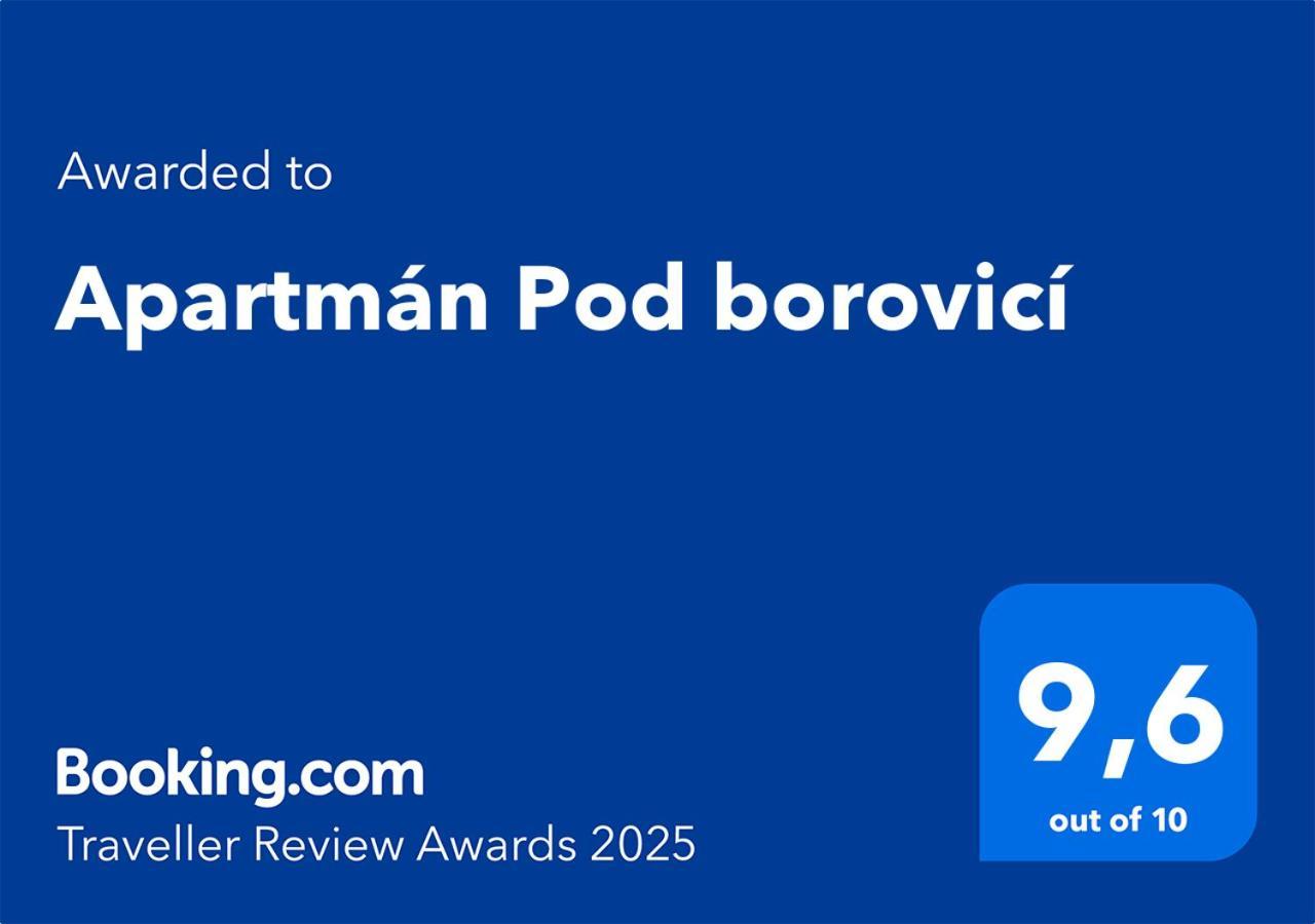 Apartman Pod Borovici Kovalovice Exteriör bild
